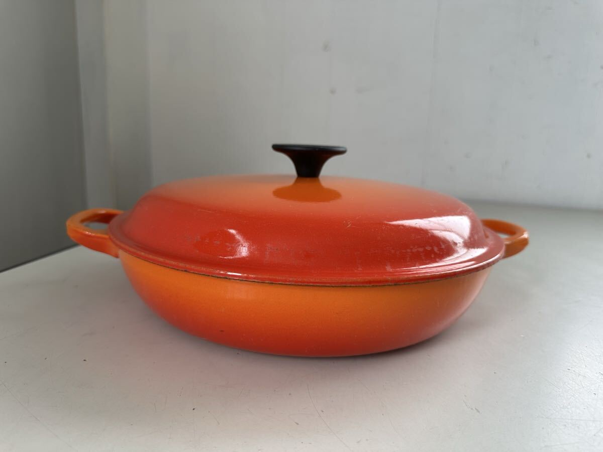 LE CREUSET 両手鍋　26cm 4/20（1）