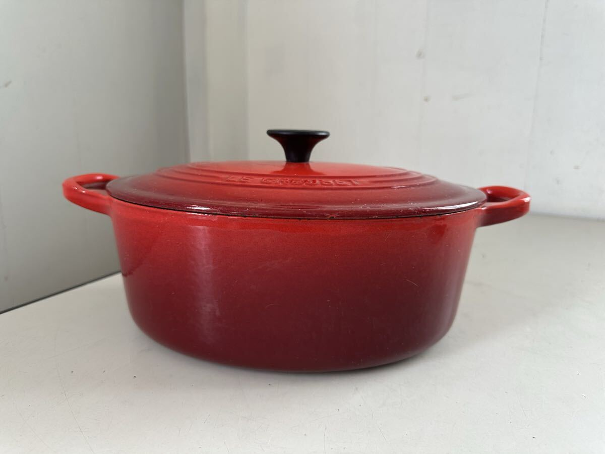 LE CREUSET 両手鍋　25cm 4/20（3）