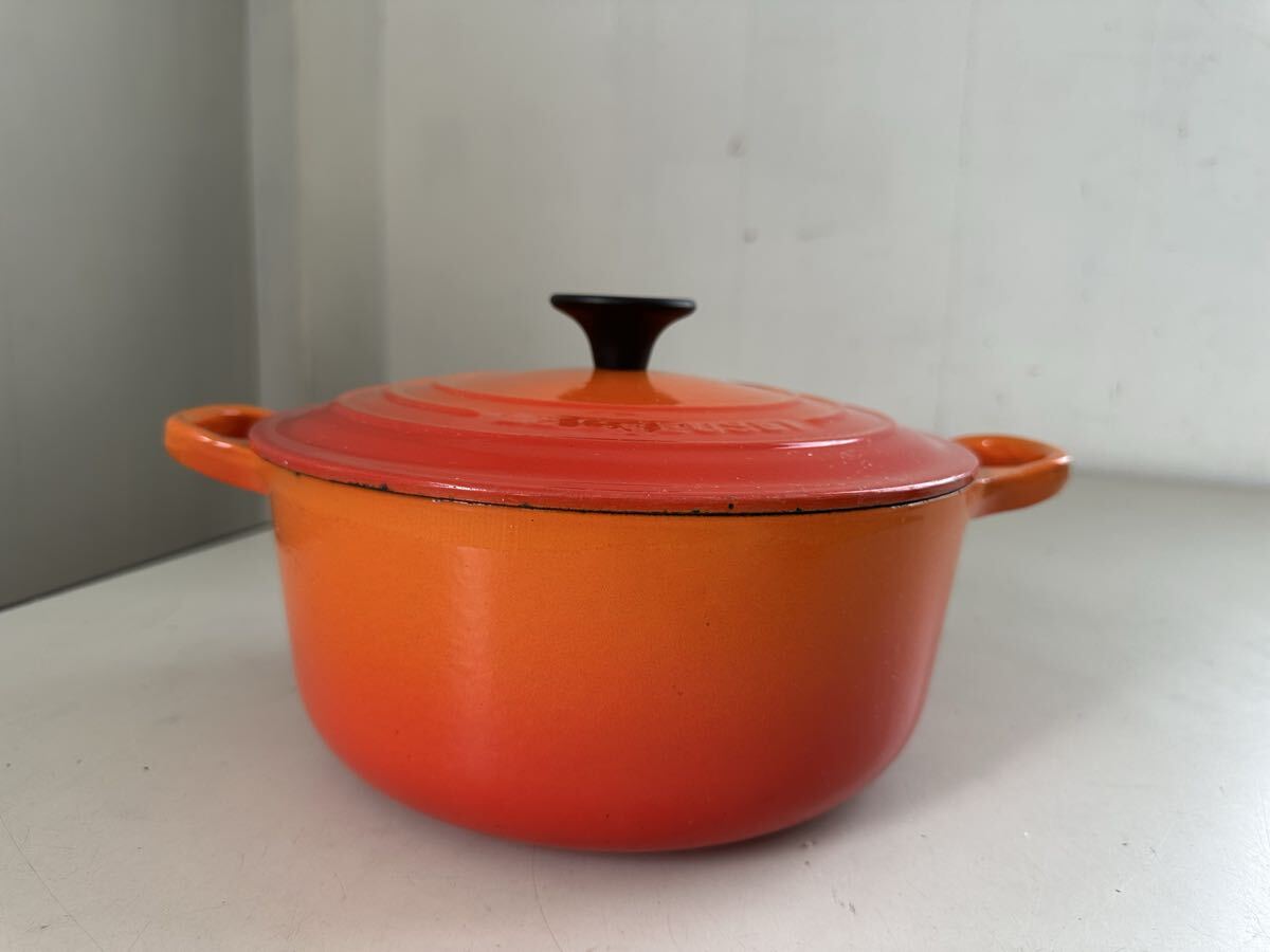 LE CREUSET 両手鍋 20cm 4/20（6）