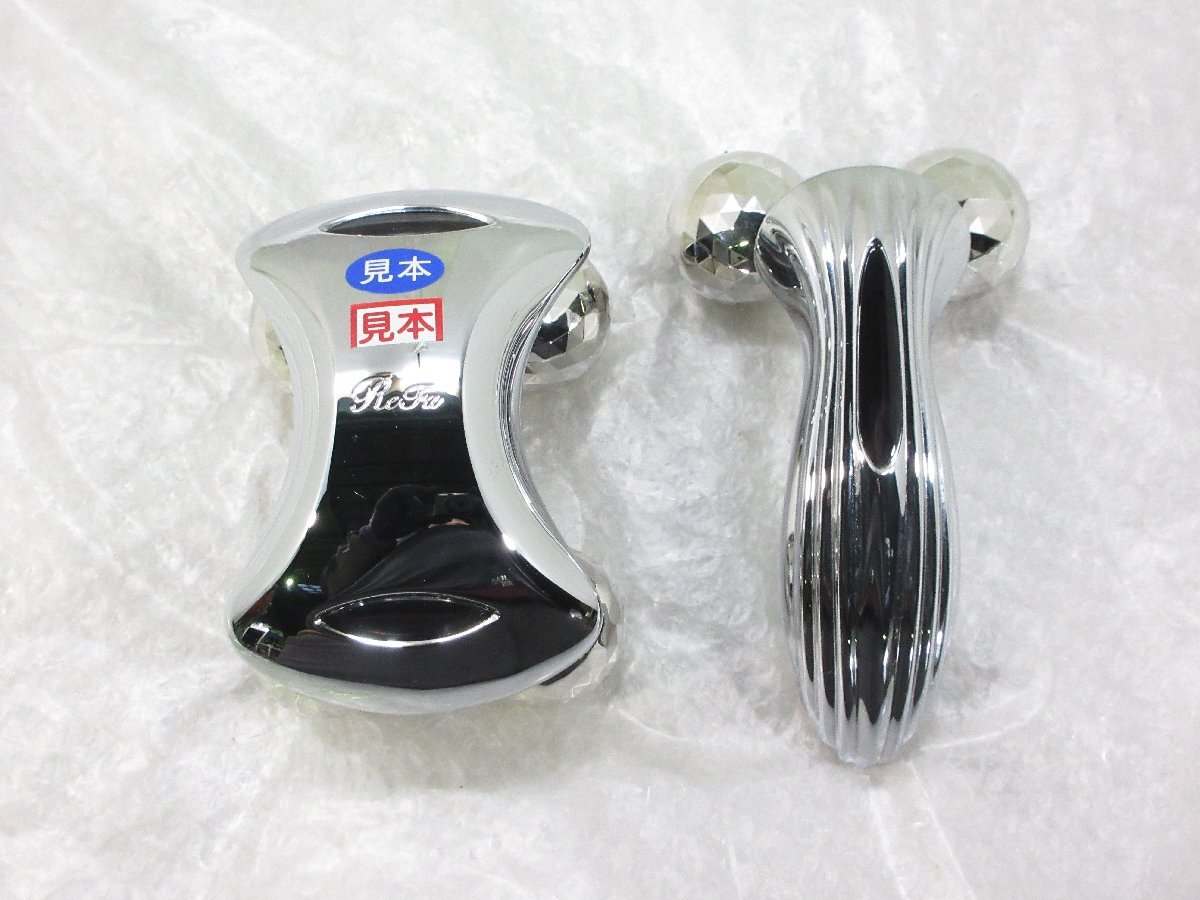 ◎展示品 ReFa CARAT RAY リファ カラット レイ フェイスローラー 美顔ローラー フォーホディ ボディーローラー 2台セット w4113