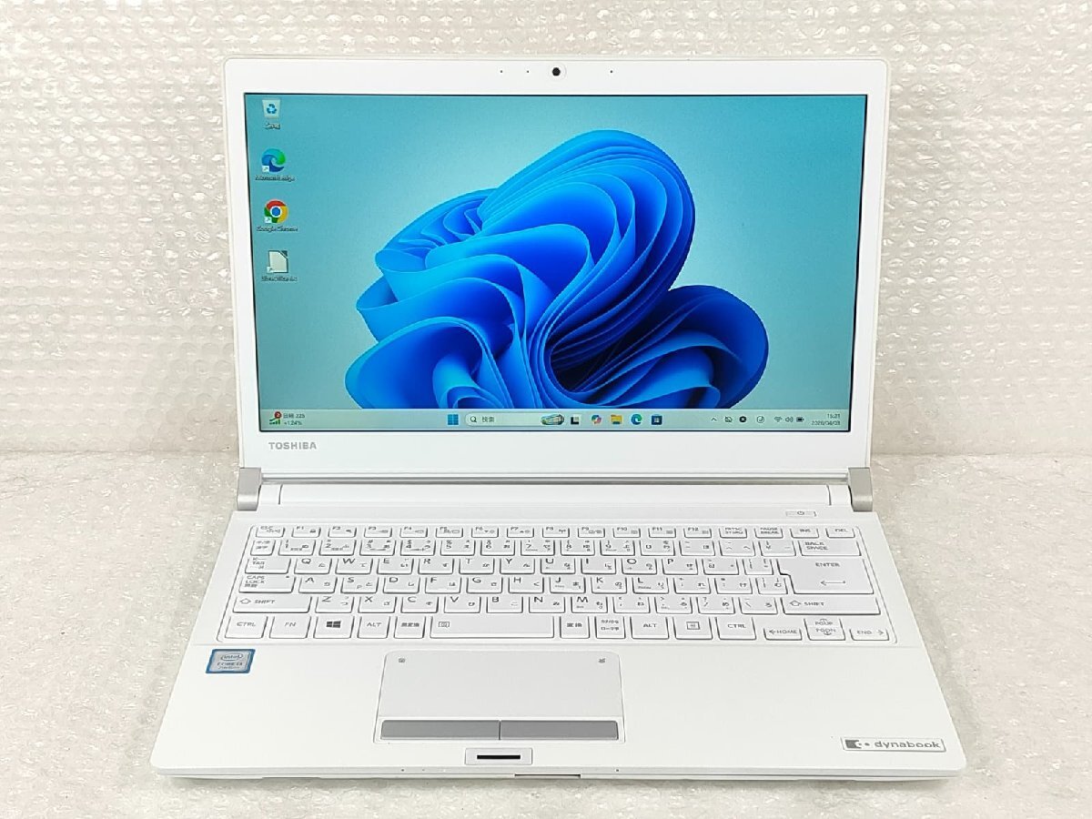 ●東芝 TOSHIBA dynabook RX73/FWQ / i3-7130U / 4GBメモリ / 500GB HDD / 13.3型 / Windows 11 Home 【 ノートパソコンITS JAPAN 】