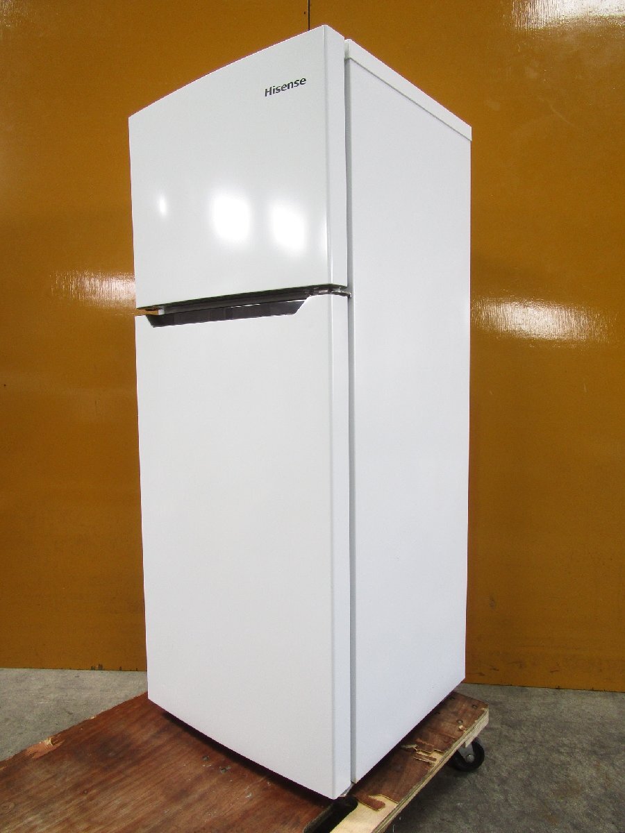☆Hisense ハイセンス 2ドア ノンフロン冷凍冷蔵庫 120L HR-B12C 2020年製 取説付き 直接引取OK w4216