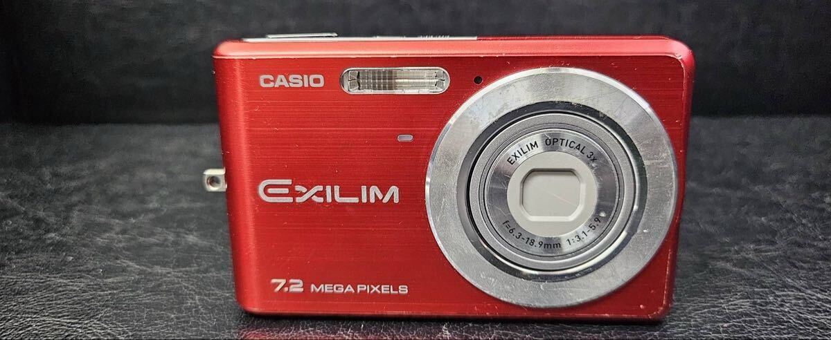 CASIO EXILIM EX-Z77 カシオ エクシリム デジタルカメラ コンパクトデジタルカメラ レッド 動作未確認 S-263