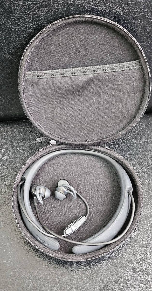 BOSE QuietControl 30 ボーズ クワイエットコントロール wireless ワイヤレス イヤホン Bluetooth ケース付 音出しOK 充電器無 難アリ ②