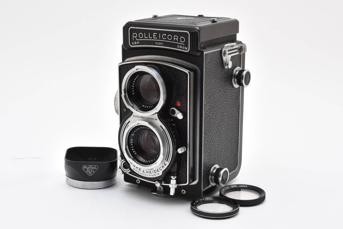 ★Rolleicord ローライコード V Xenar 75mm F3.5 二眼レフ★　Y9964＃19