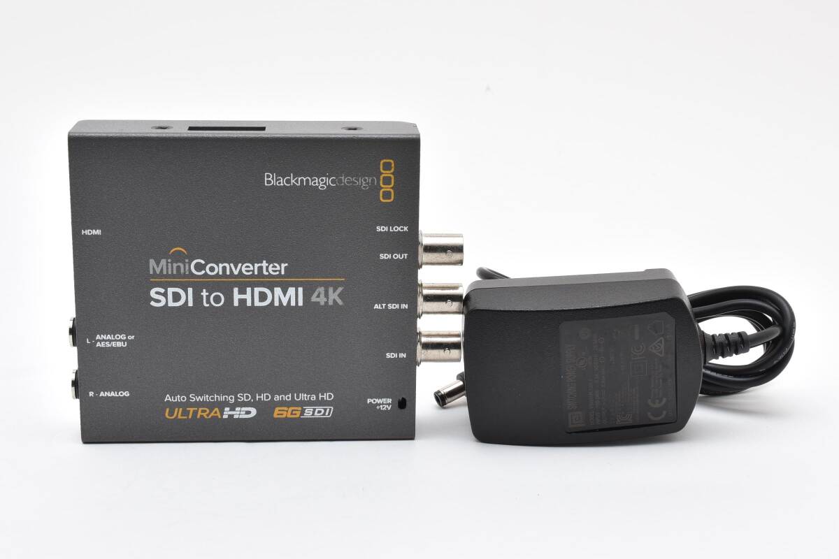 ★良品★Blackmagic Design Mini Converter SDI to HDMI 4K★　Y9968#70