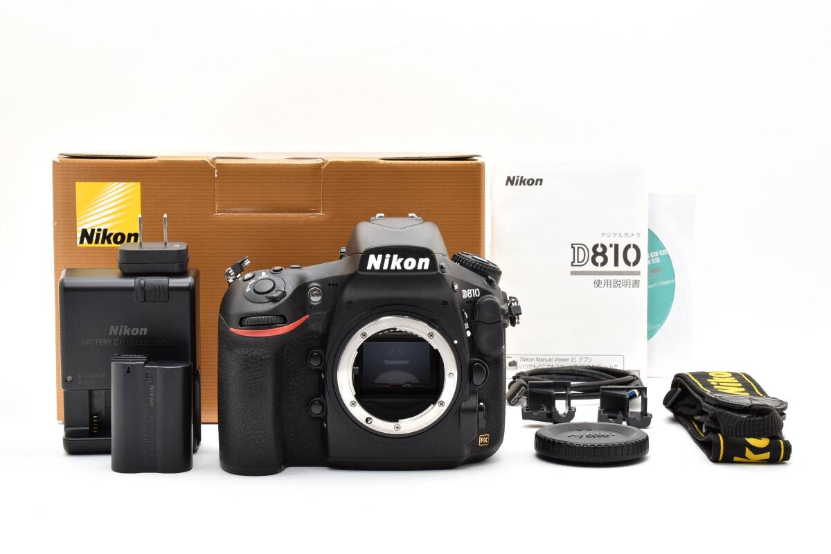★極上美品★《ショット数17,748回 》ニコン NIKON D810 ボディ★　YMA9999＃79