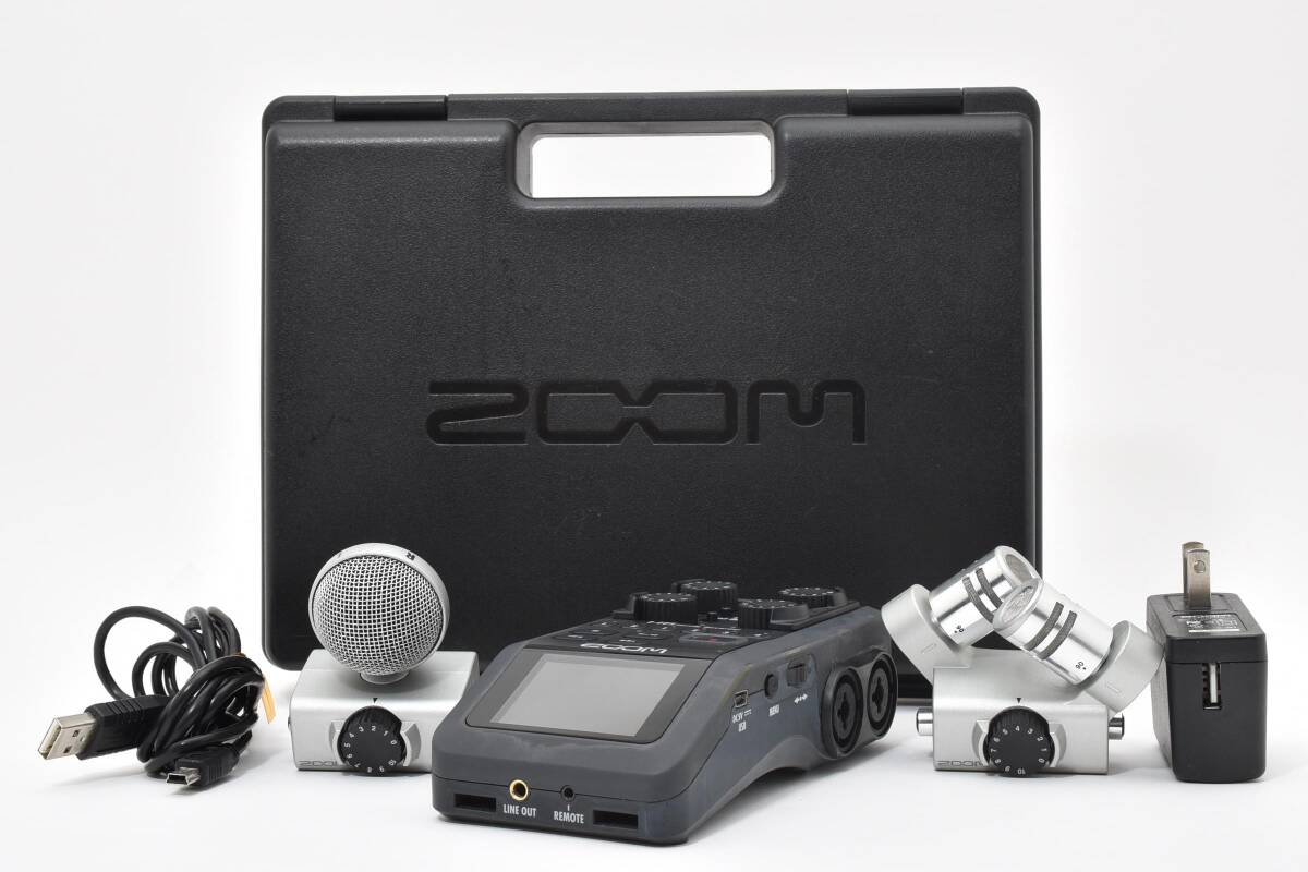 ★良品★ZOOM H6 Handy Recorder ハンディレコーダー★　YM1060＃19