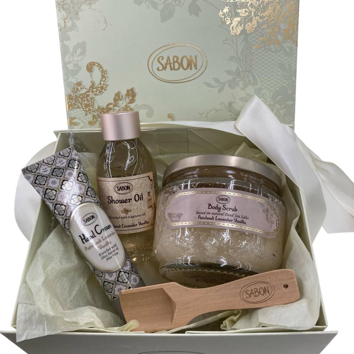 186000 SABON サボン ギフトボックス　スクラブ　ハンドクリーム　シャワーオイル