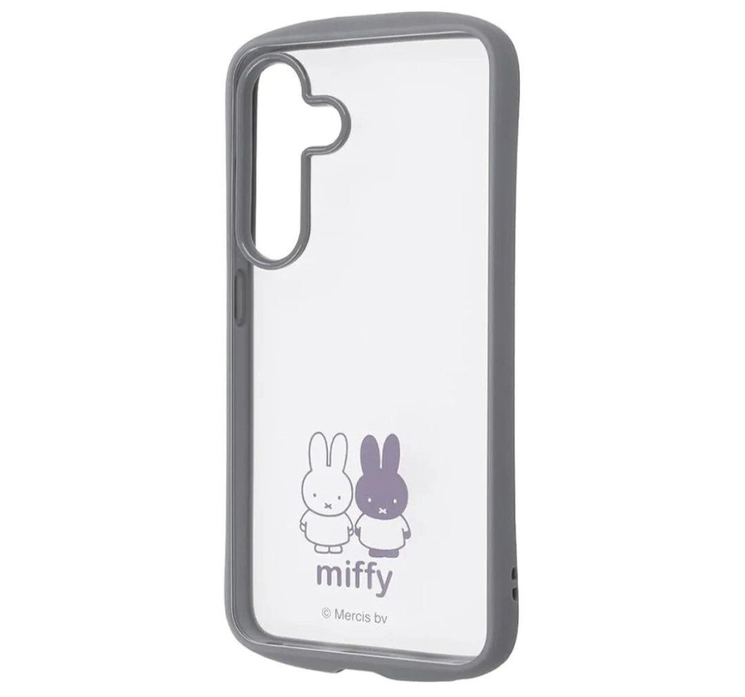 y041916n イングレム Galaxy S25 ミッフィー/Puffull 衝撃吸収 