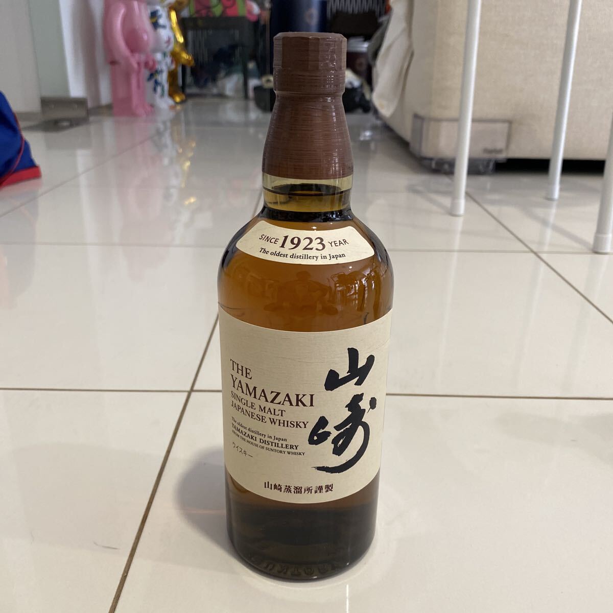 未開封 山崎 サントリー シングルモルトウイスキー YAMAZAKI SUNTORY ジャパニーズウイスキー NV