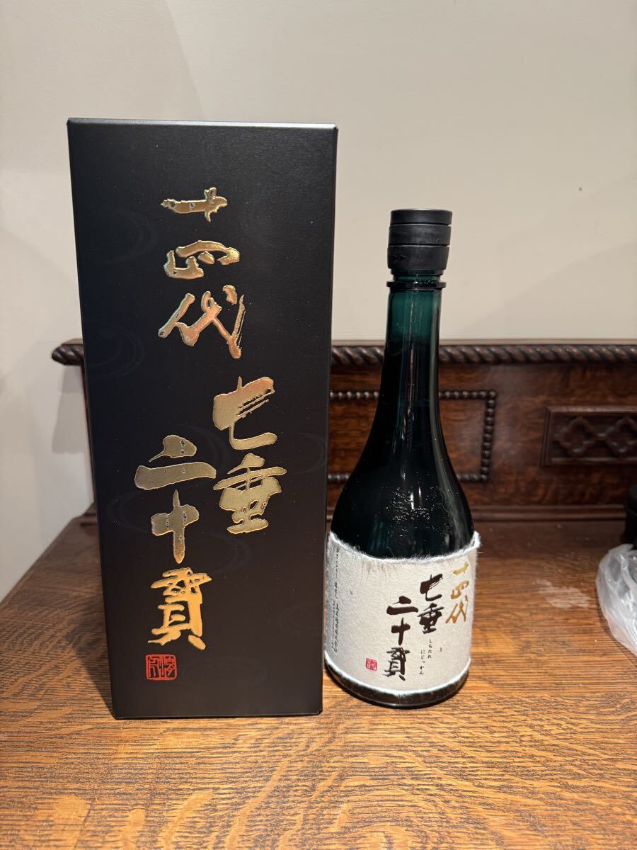 新品未開封 十四代 七垂二十貫 純米大吟醸 箱付 高木酒造 日本酒 720ml 2021.11