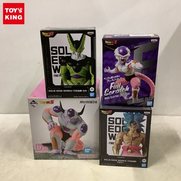 1円〜 未開封含 ドラゴンボール THE出陣 ブロリー 一番くじ BATTLE ON PLANET NAMEK D賞 フリーザ 第二形態 他