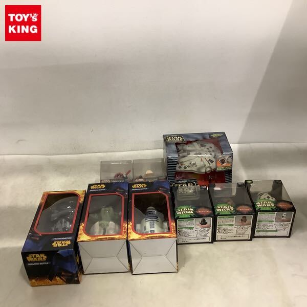 1円〜 未開封含 トミー等 STAR WARS てのひらダース・モール 英語版 ミレニアム・ファルコン他