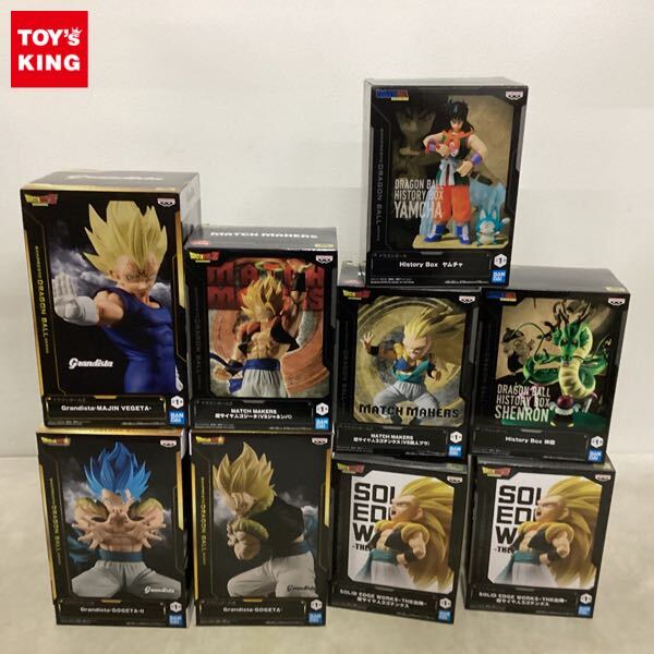 1円〜 未開封含 DRAGON BALL History Box ヤムチャ ドラゴンボールZ Grandista 魔人ベジータ他