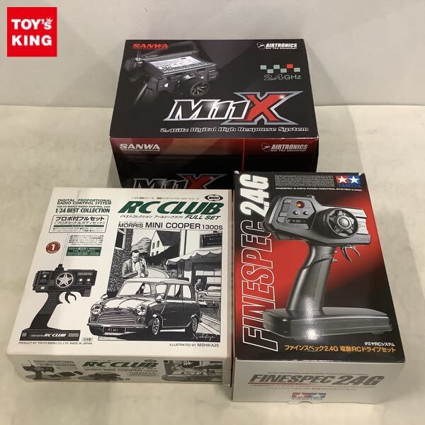 1円〜 RC ラジコン プロポ サンワ M11X 2.4GHz タミヤ ファインスペック2.4G 他 送信機