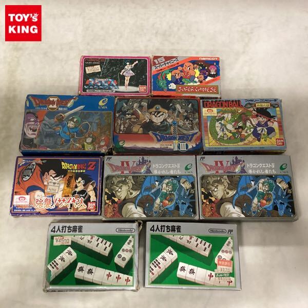 1円〜 FC ファミコン ドラゴンクエストIV 導かれし者たち ドラゴンボール 神龍の謎 他