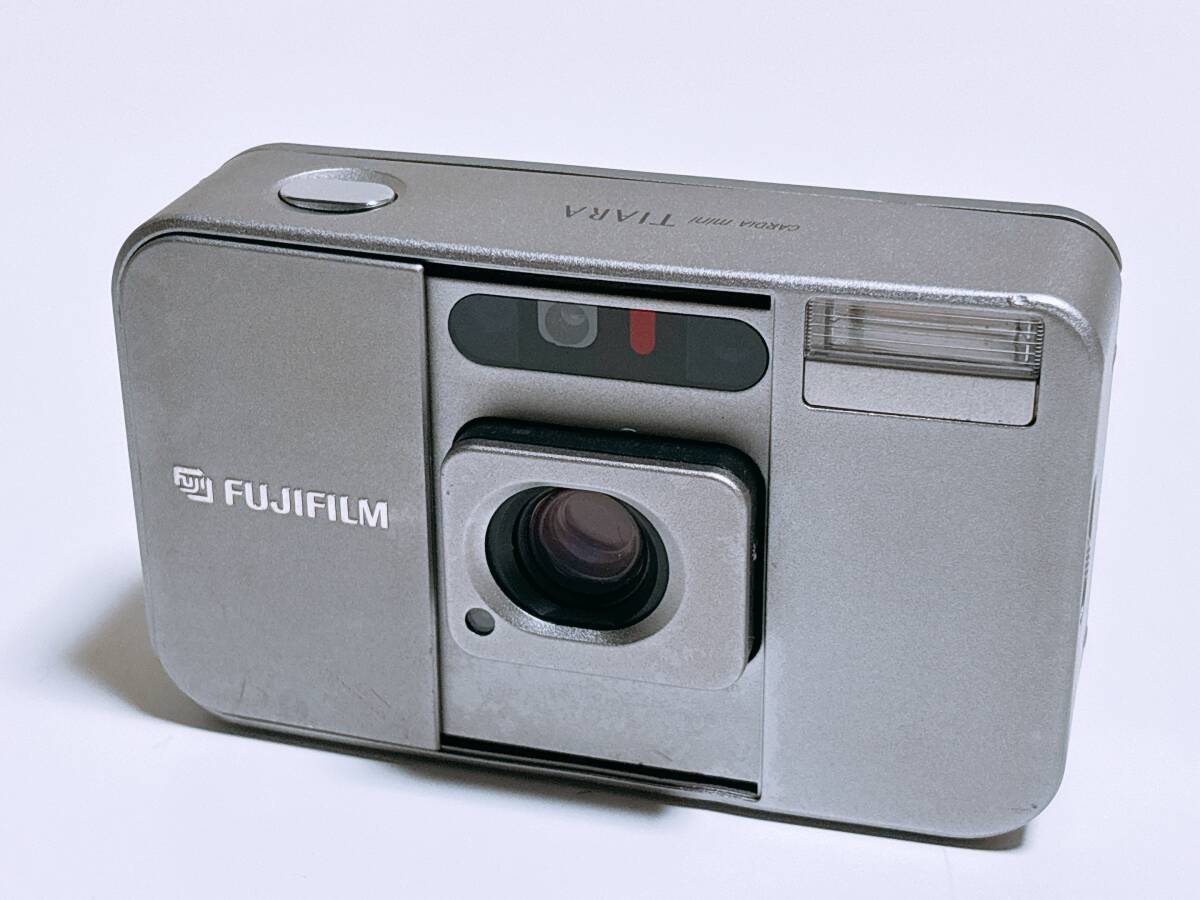 FUJIFILM CARDIA mini TIARA カルディア ミニ ティアラ 富士フィルム コンパクトフィルムカメラ