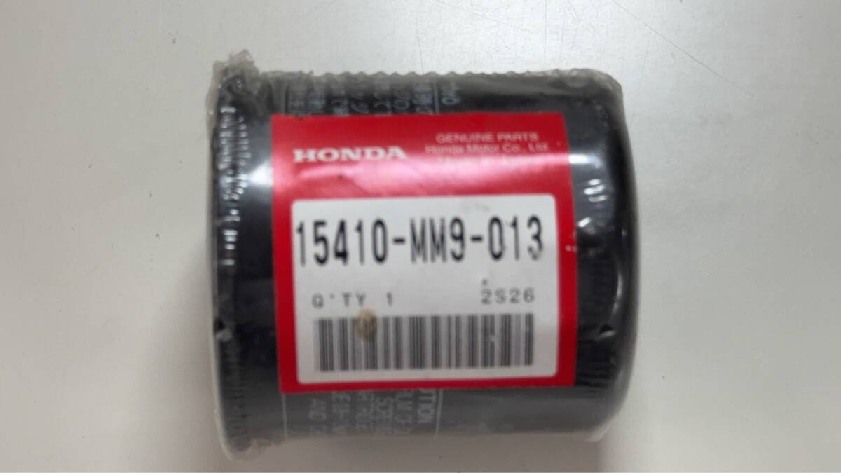 ホンダ【純正部品】15410-MM9-013 カートリッジ オイルフィルター　検索：CBR250RR CB400 CB750 CB1000F CB1000 トランザルプ400V