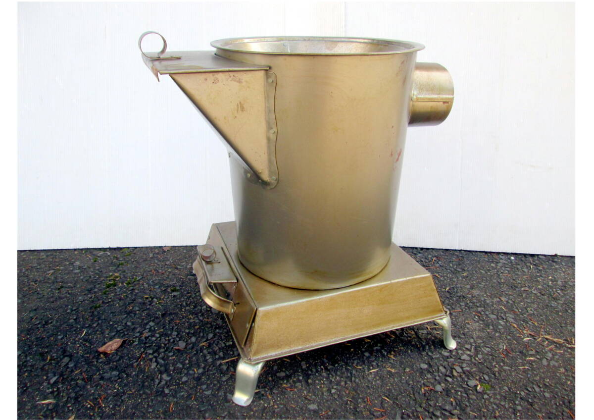 《604038》薪ストーブ ① / 高さ約46cm 薪 暖房 湯沸かし 特殊