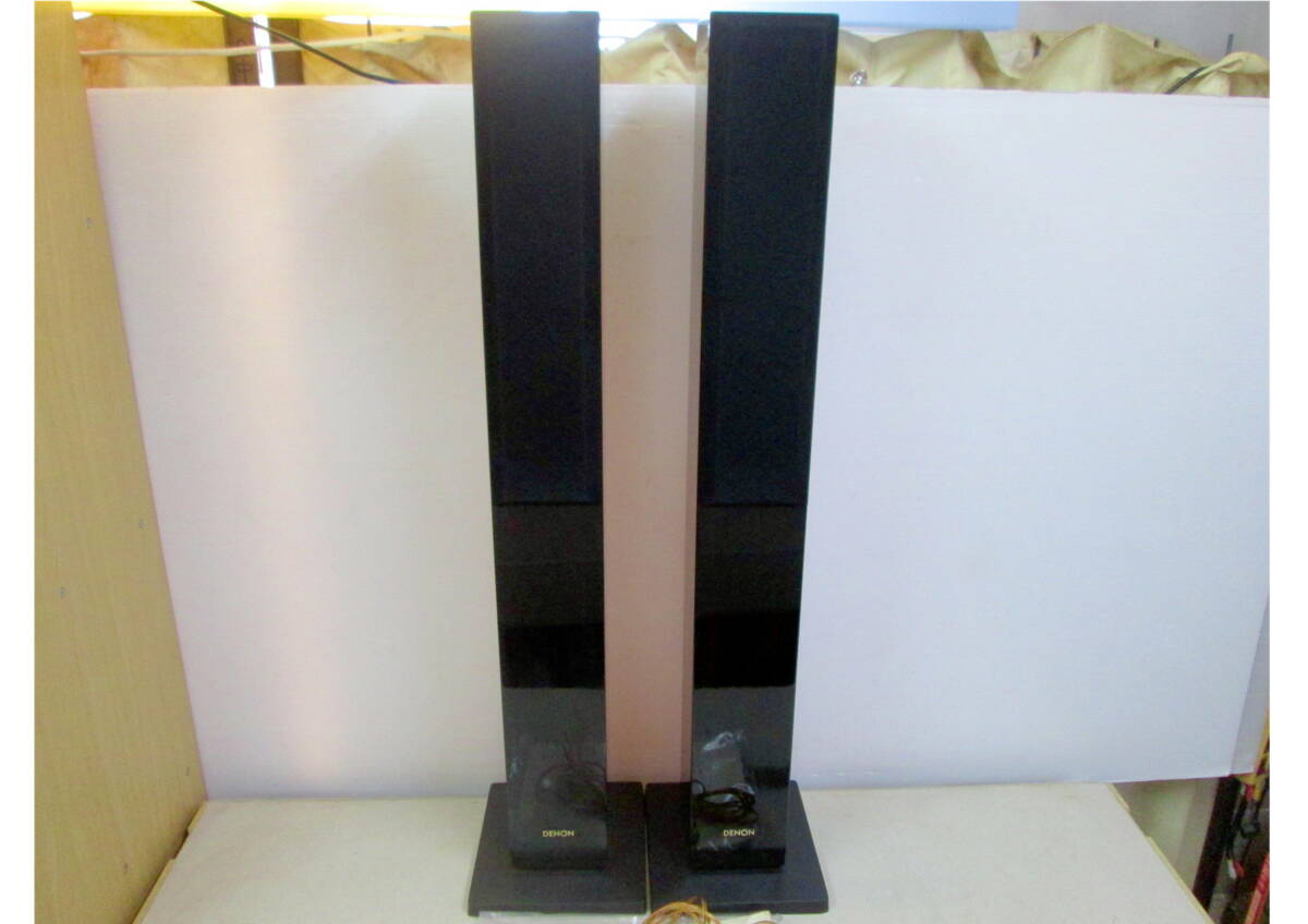 《603100》スピーカー / DENON デノン SC-T11SG フロア型 2WAY 3SP H92cm【ペア】音出し可