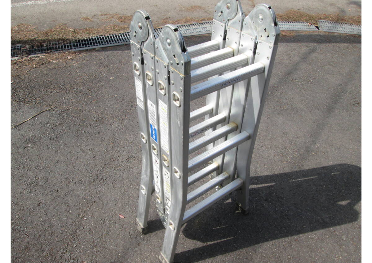 《603070》脚立 ＜13＞ / ALINCO アルインコ WKM-15 多関節脚立 梯子