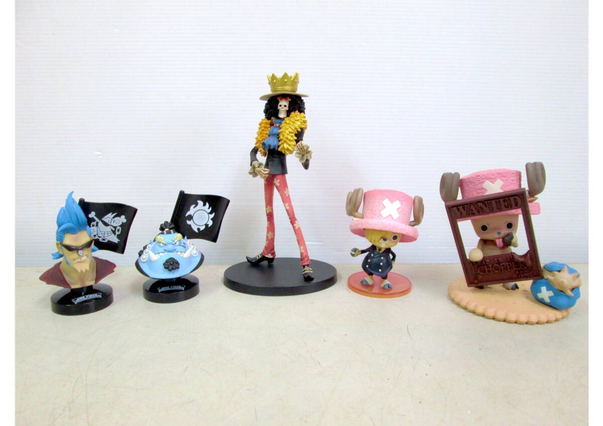 《603126》フィギュア / ONE PIECE フランキー ジンベイ チョッパー ブルック【5点】グレートディープコレクション 他