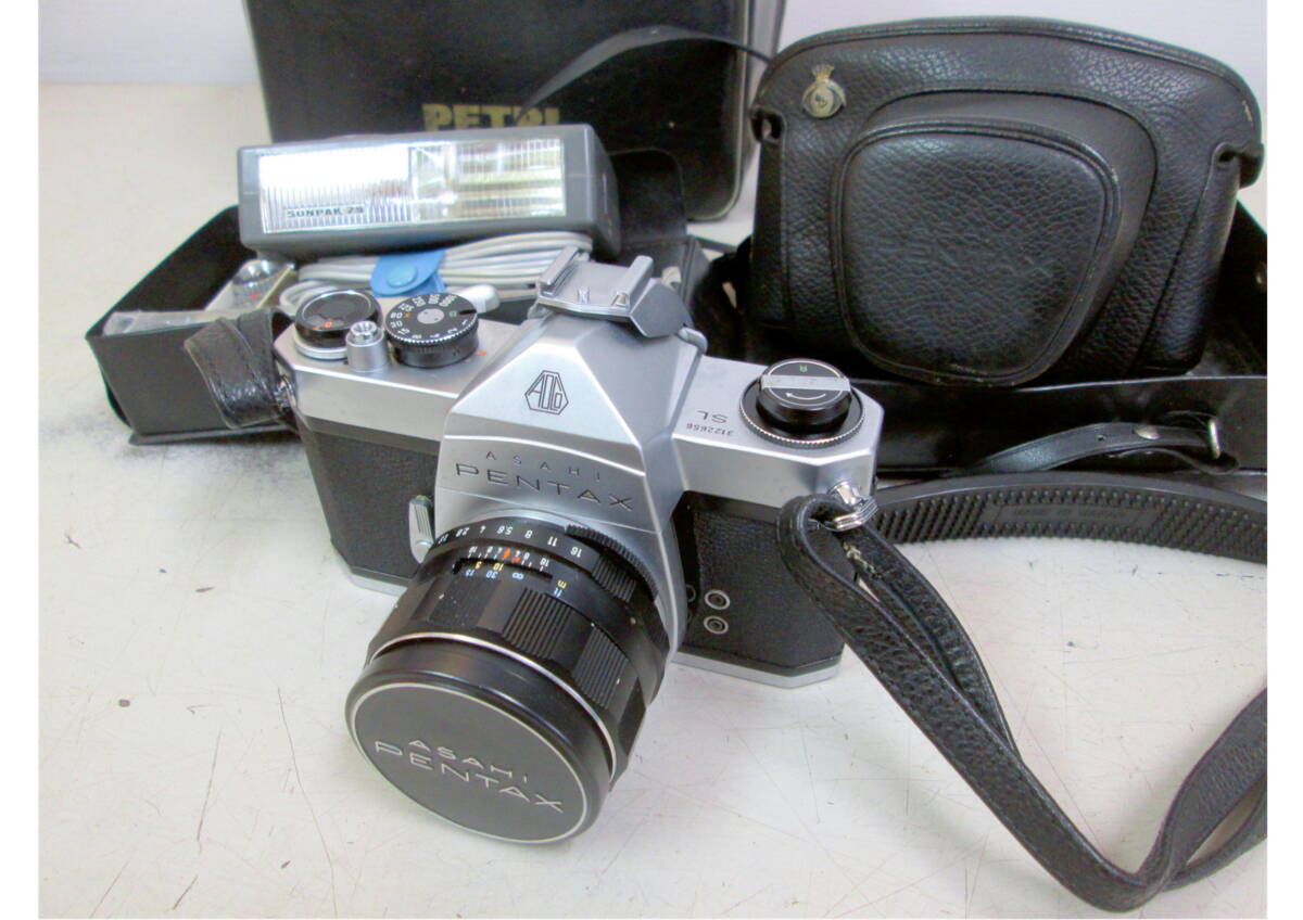 《604092》カメラ / 一眼レフ ASAHI アサヒ PENTAX ペンタックス SL マニュアル フィルムカメラ