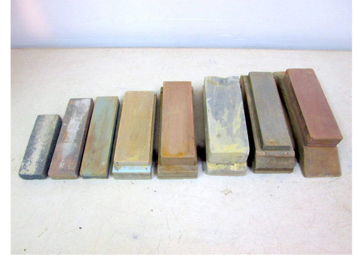 《604094》砥石 / いろいろ【8点】刃物 大工道具 DIY 職人