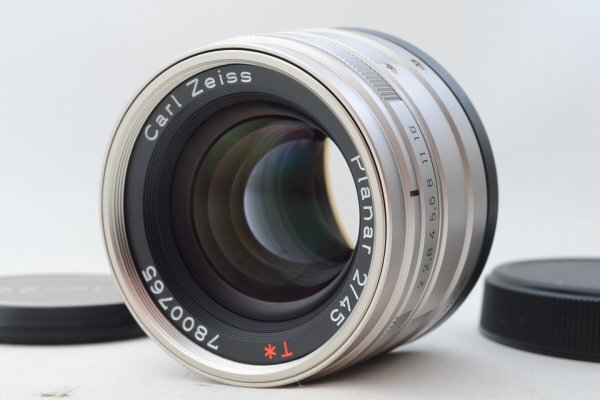 コンタックス CONTAX Carl Zeiss Planar T* 45mm F2 G1 G2 6058#J 美品