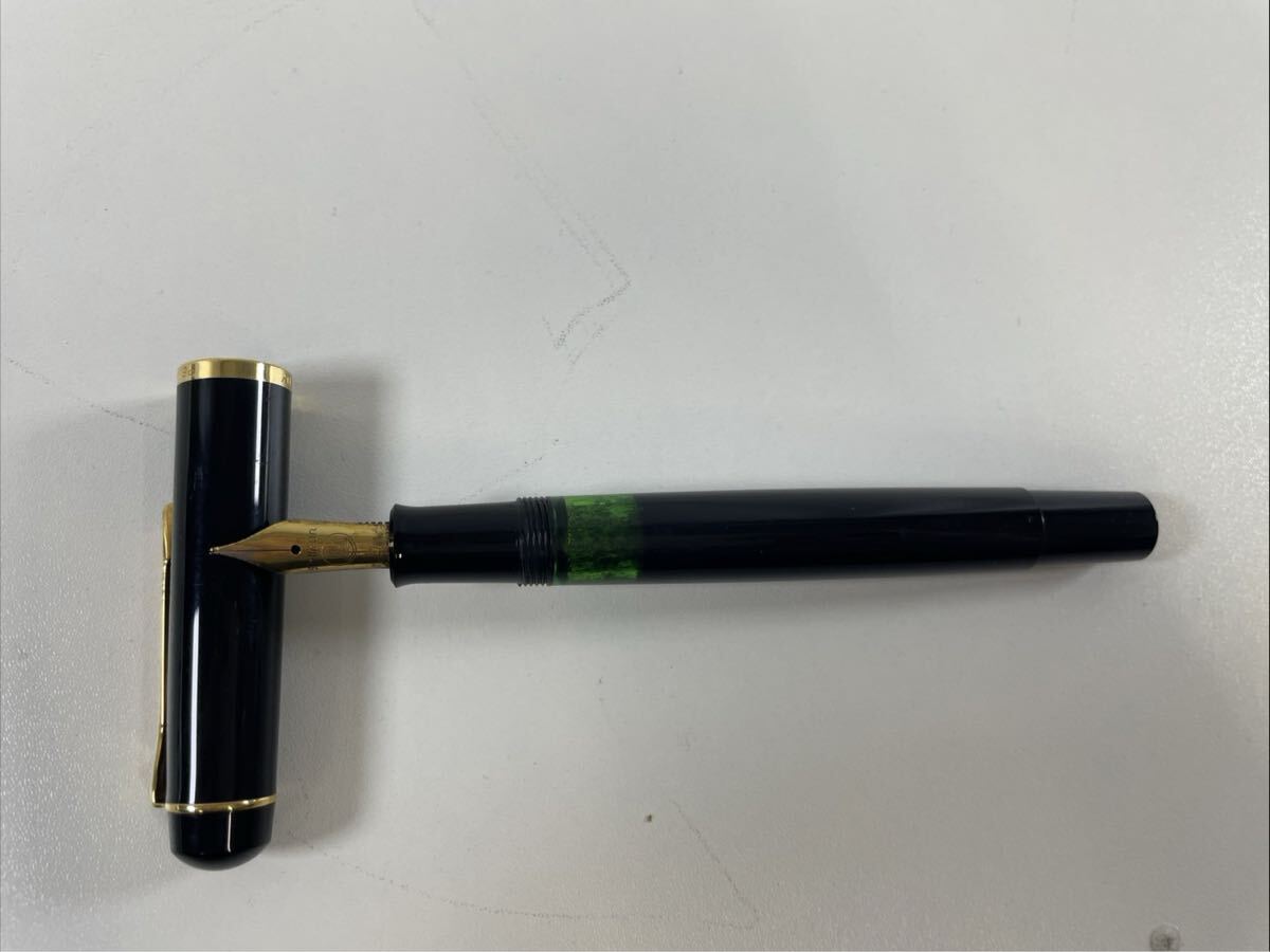 123T-3-6 ペリカン PELICAN ペン先 EF ブラック 万年筆 筆記用具 筆記未確認