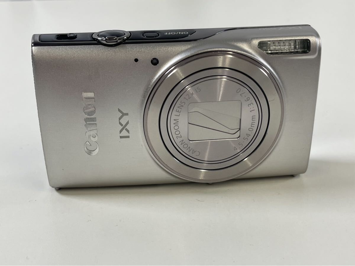 100J-3-5 Canon キヤノン コンパクトデジタルカメラ IXY 650(シルバー) デジカメ 動作通電未確認