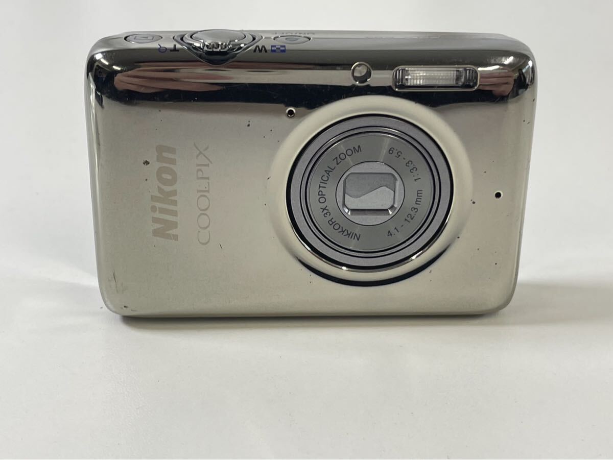 96T-3-3 ニコン Nikon デジタルカメラ COOLPIX S02 コンパクトデジタルカメラ コンデジ デジカメ 動作通電未確認