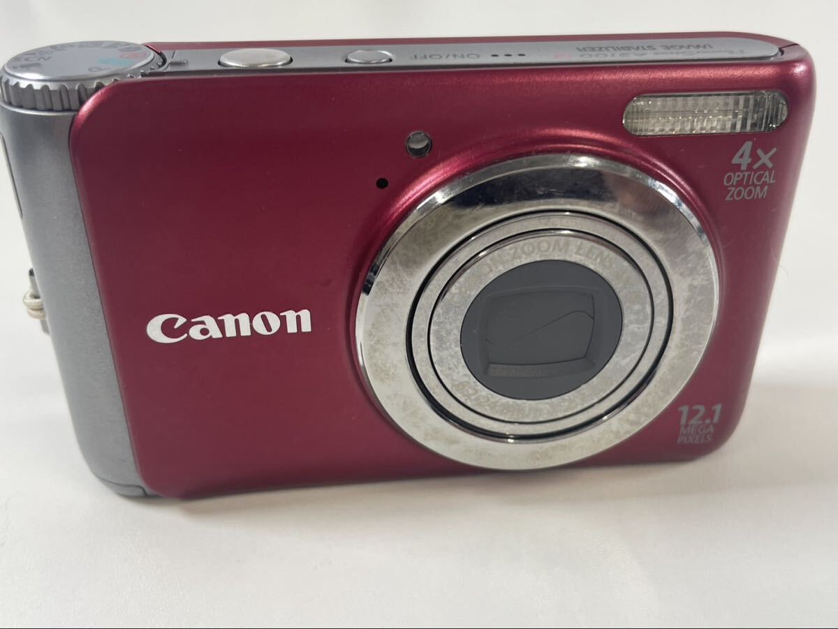 135T-3-3 Canon PowerShot A3100 IS キヤノン パワーショット コンパクトデジタルカメラ コンデジ デジカメ 動作通電未確認