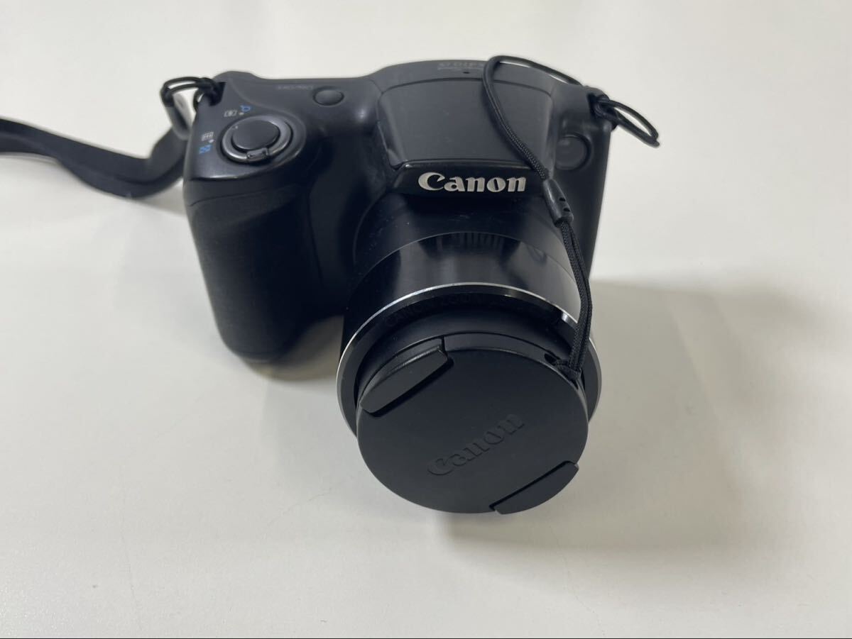 28T-3-9 Canon PowerShot SX410 IS ブラック キヤノン キャノン デジタルカメラ 動作通電未確認