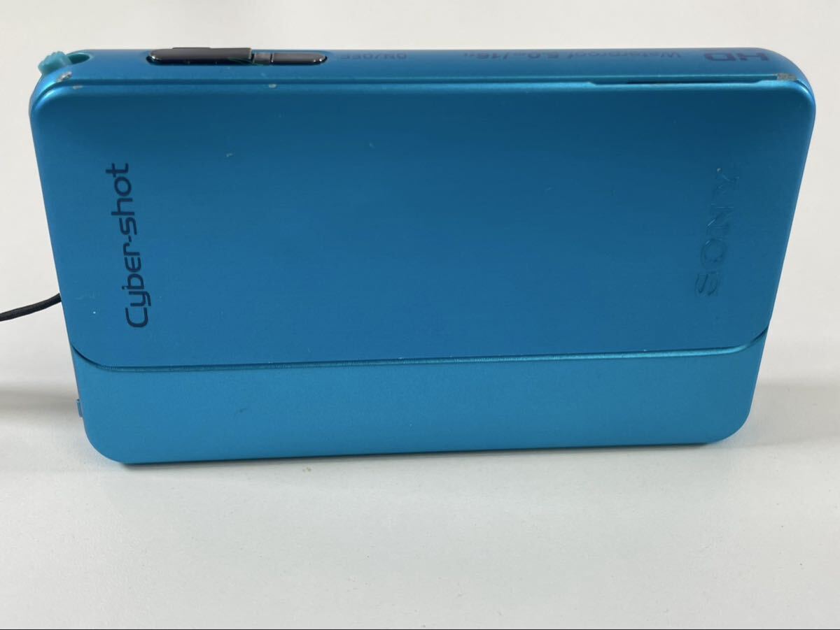 57T-3-3 SONY Cyber-shot DSC-TX10 ブルー コンパクトデジタルカメラ 動作通電未確認
