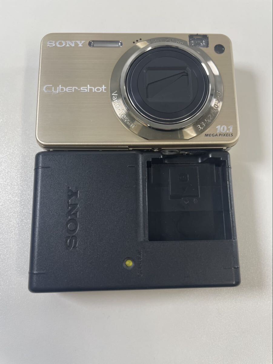 68T-3-8 SONY ソニー コンパクトデジタルカメラ Cyber-shot サイバーショット DSC-W170 デジカメ ゴールド 動作通電未確認