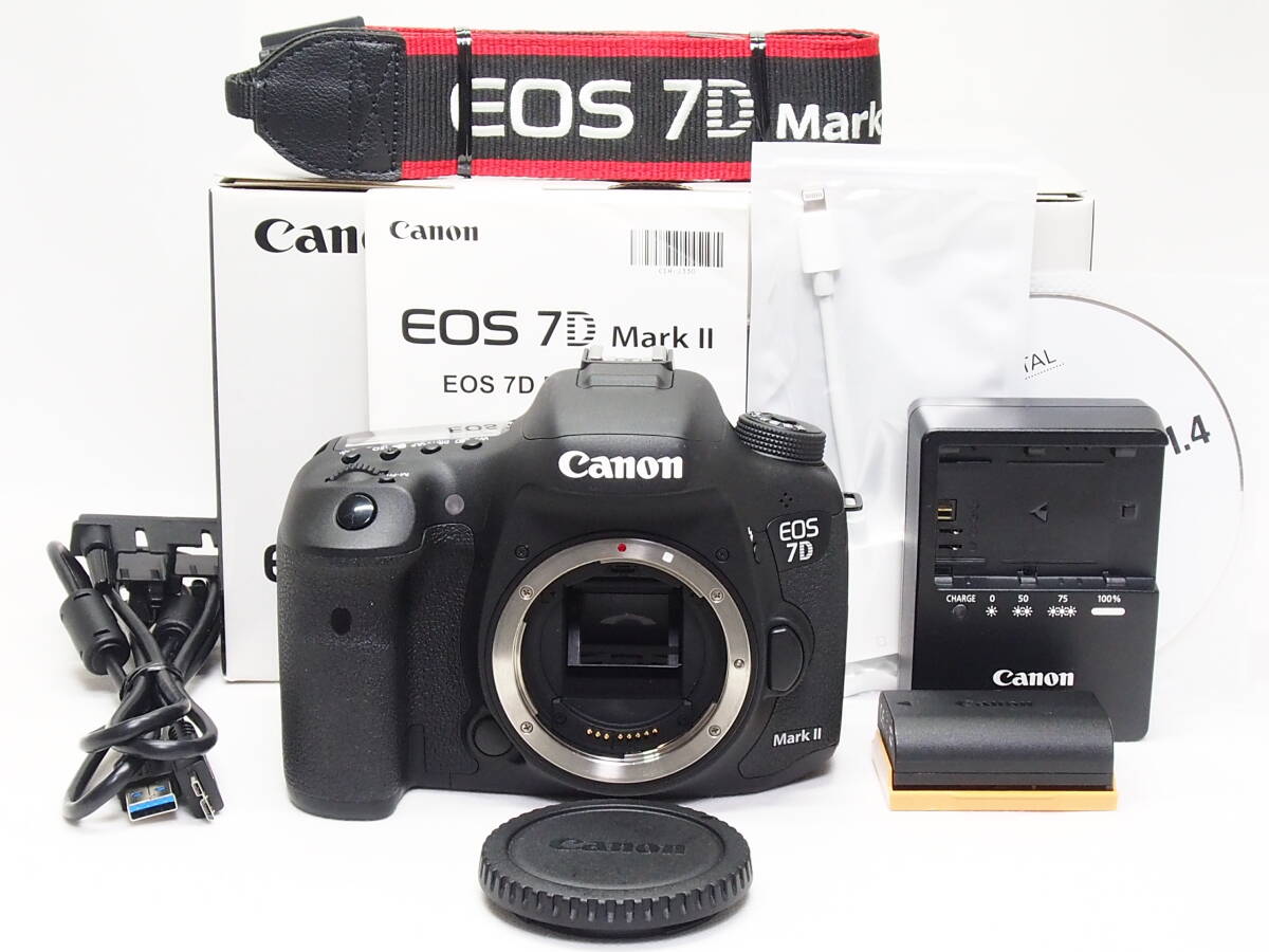 ■美品■ キヤノン Canon EOS 7D Mark II ボディ 《 スマホ転送可能 S数11392回 動作光学良好 》 #022524301