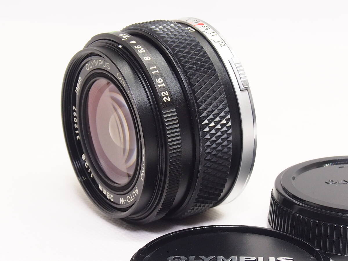 ■美品■ オリンパス OLYMPUS OM-SYSTEM ZUIKO AUTO-W 28mm F2.8 《 動作光学良好 》 #02021651