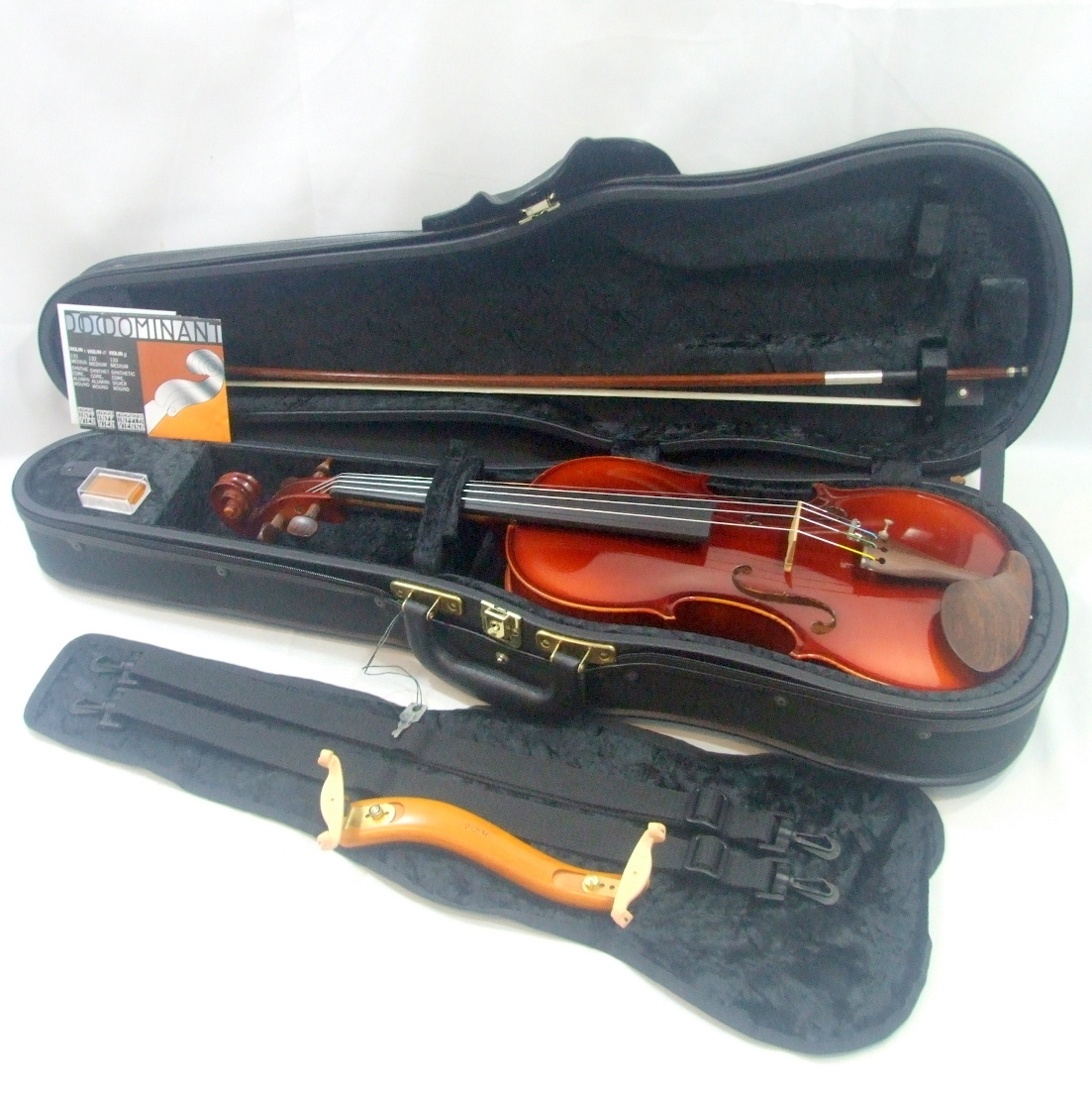メンテ済 ドイツ製 カールヘフナー Karl Hofner Violin 4/4 バイオリン YⅢ 2002年製 Hofner弓 GALAXケース ドミナント弦 送料無料