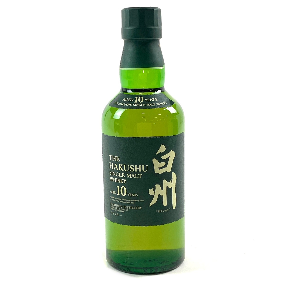 【東京都内限定お届け】 サントリー SUNTORY 白州 10年 シングルモルト ハーフボトル 350ml 国産ウイスキー 【古酒】