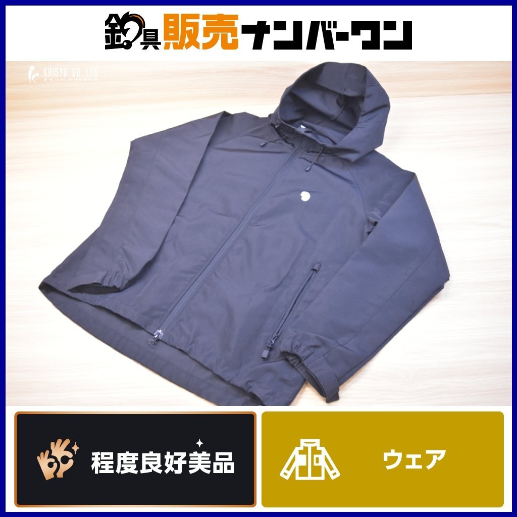 エバーグリーン B-TRUE シェルパーカー Mサイズ EVER GREEN 釣り ウェア 防風 撥水 ジャケット
