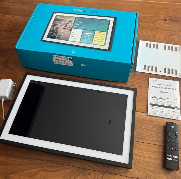 Echo Show15壁掛け金具リモコン付きAmazonアマゾンフルHDスマートディスプレイwithあれくさAlexaアレクサエコーショウEchoエコーショーShow
