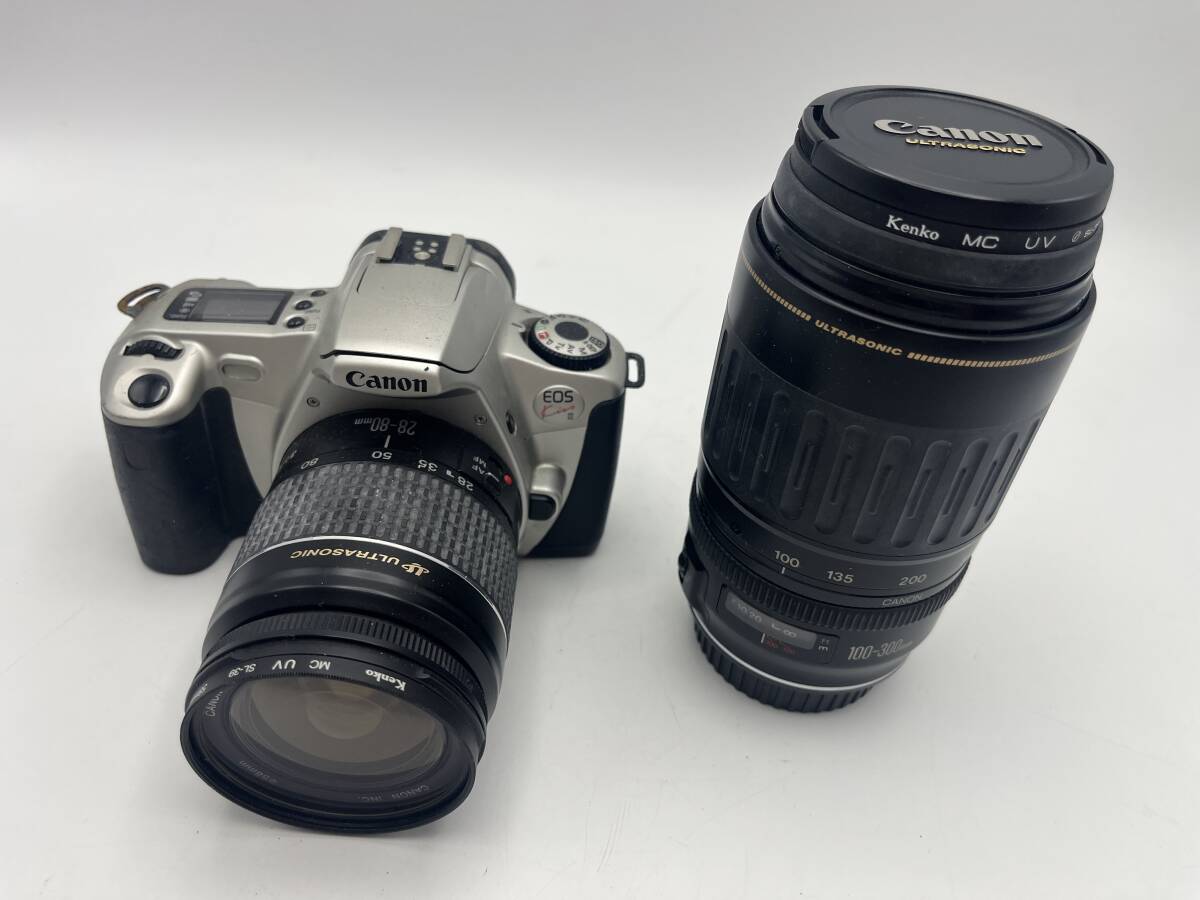 Canon / キヤノン EOS kiss III / EF 28-80mm 1:3.5-5.6 V USM / 100-300mm 1:4.5-5.6【KYB048】