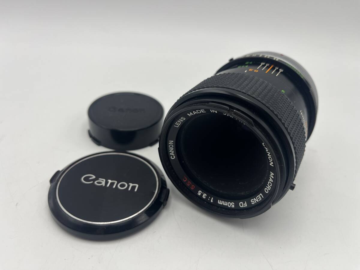Canon / キヤノン MACRO LENS FD 50mm 1:3.5 S.S.C.【KYB051】