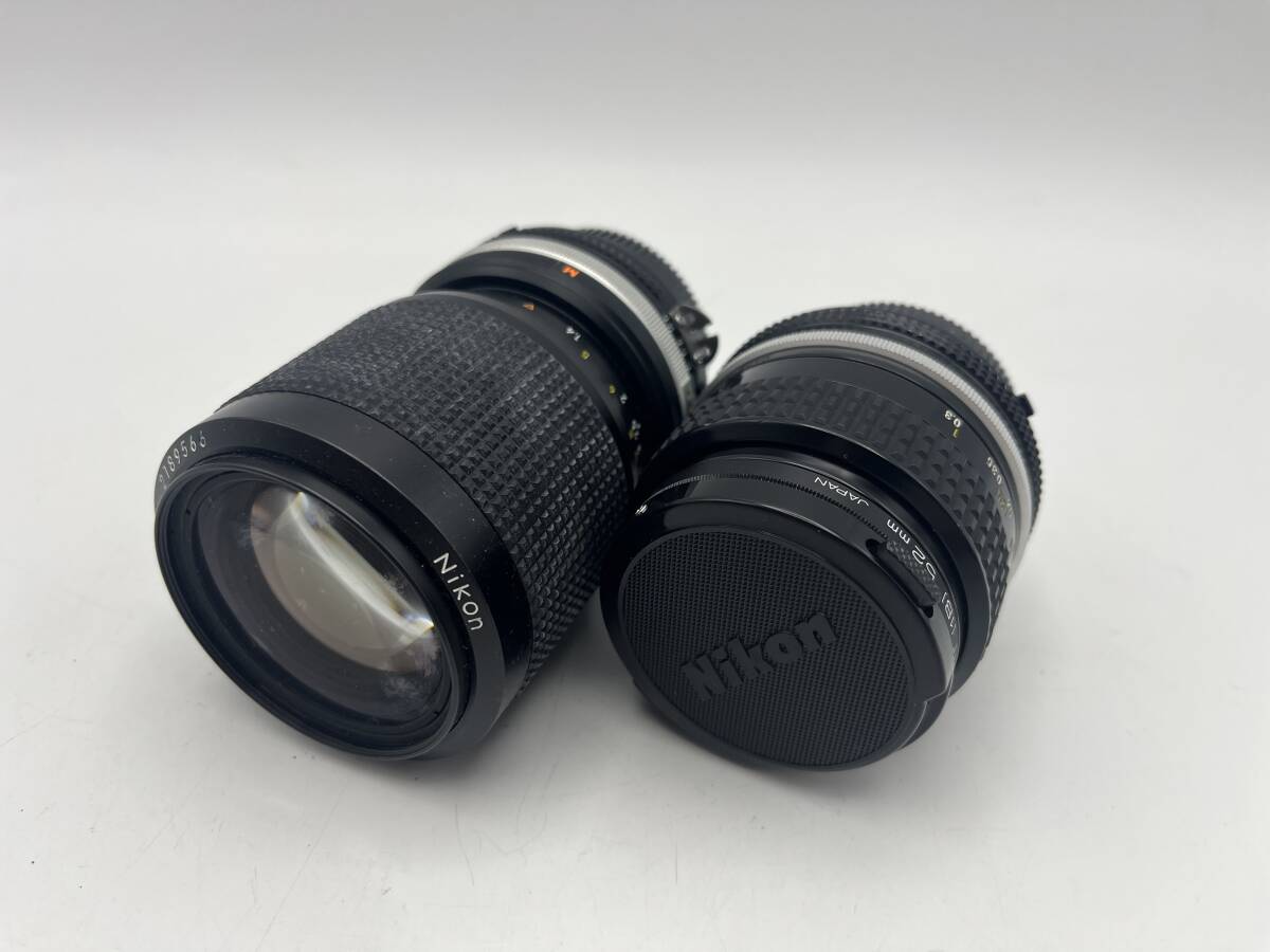 Nikon / ニコン Zoom-NIKKOR 35-105mm 1:3.5-4.5 / NIKKOR 35mm 1:2.8【KYB059】