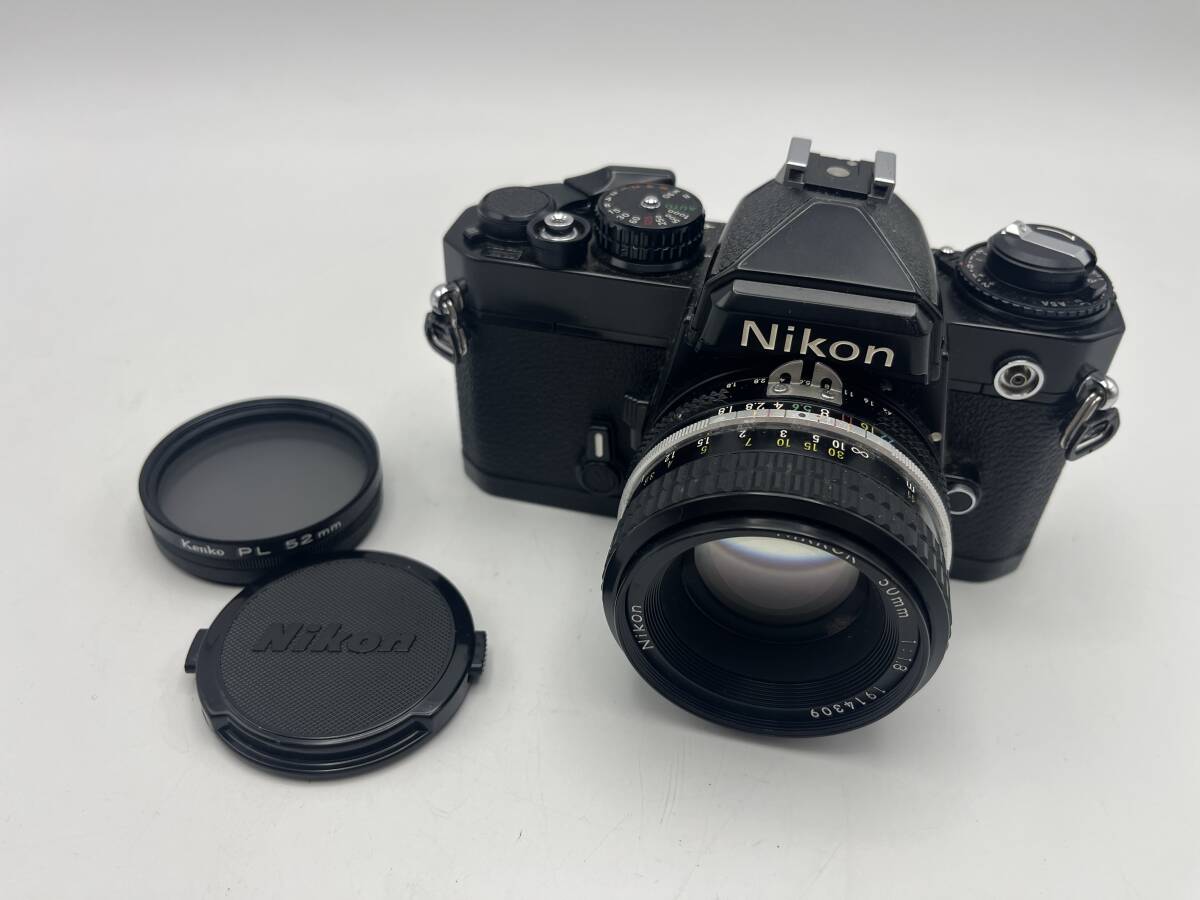 Nikon / ニコン FE ブラック / NIKKOR 50mm 1:1.8【KYB060】