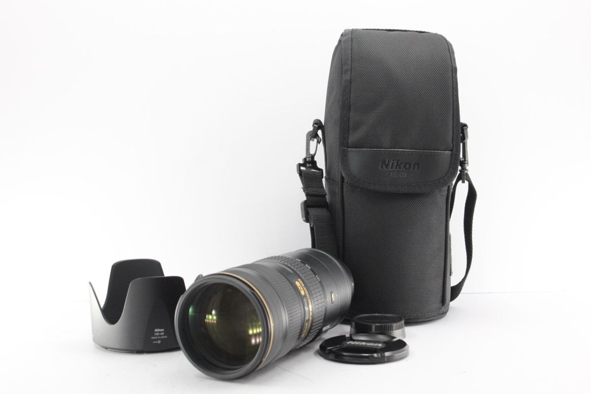 ★極上美品★ ニコン NIKON AF-S NIKKOR 70-200 F2.8 G ED VR N 《キャップ フード ケース 付き》 H2 A7576