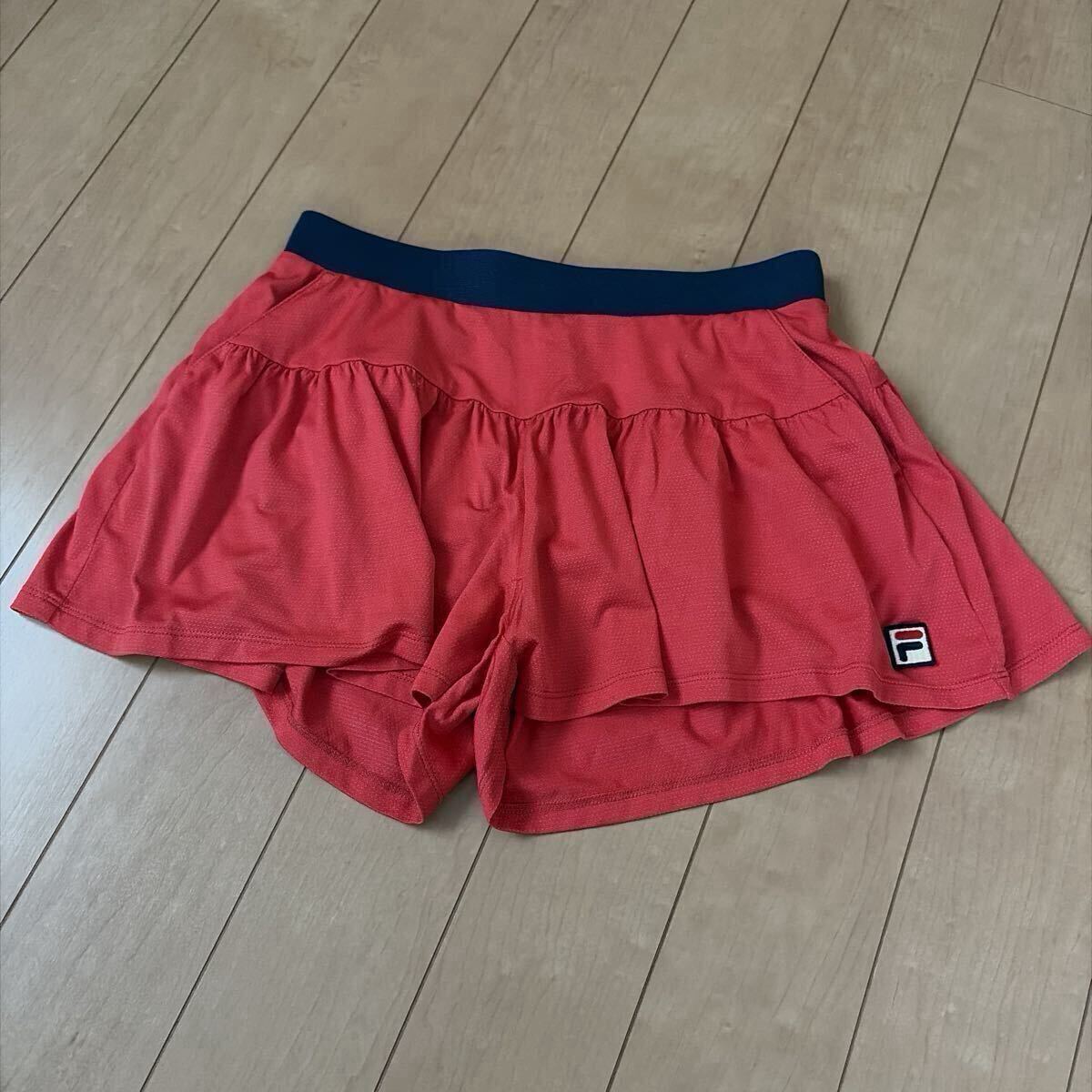 FILA フィラ テニスウェア ショートパンツ　キュロット