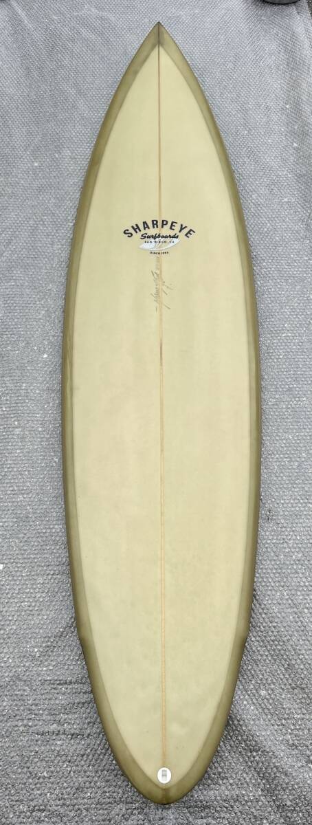 送料無料！美USED 本国アメリカ製 シャープアイサーフボード MODERN ONE モデル 7’2” 44.7L SHARPEYE Surfboards 五十嵐カノア